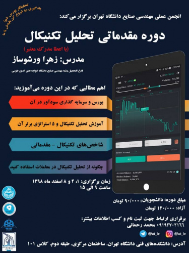 دوره مقدماتی تحلیل تکنیکال